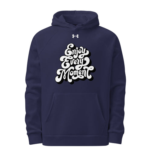 Enjoy every moments white | Men’s Under Armour Rival Fleece Hoodie | 1379757