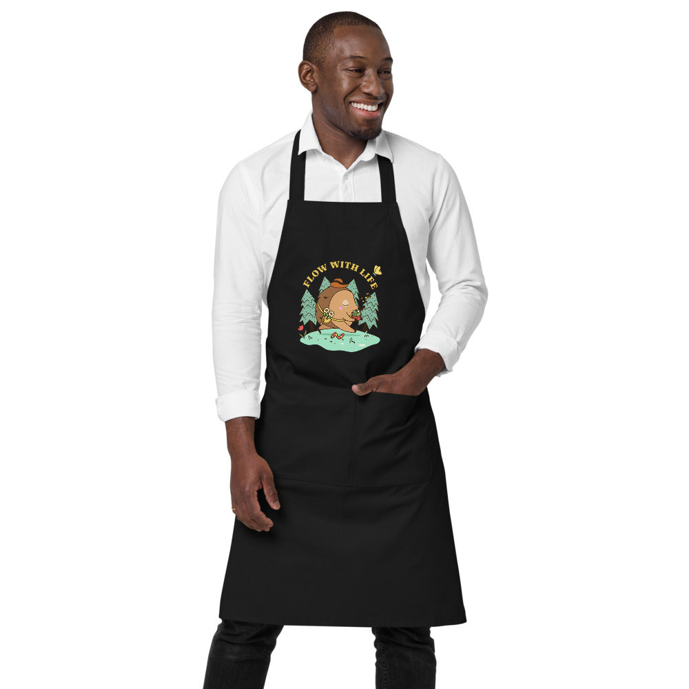 Flow with life | Organic Cotton Apron | SOL'S 03569