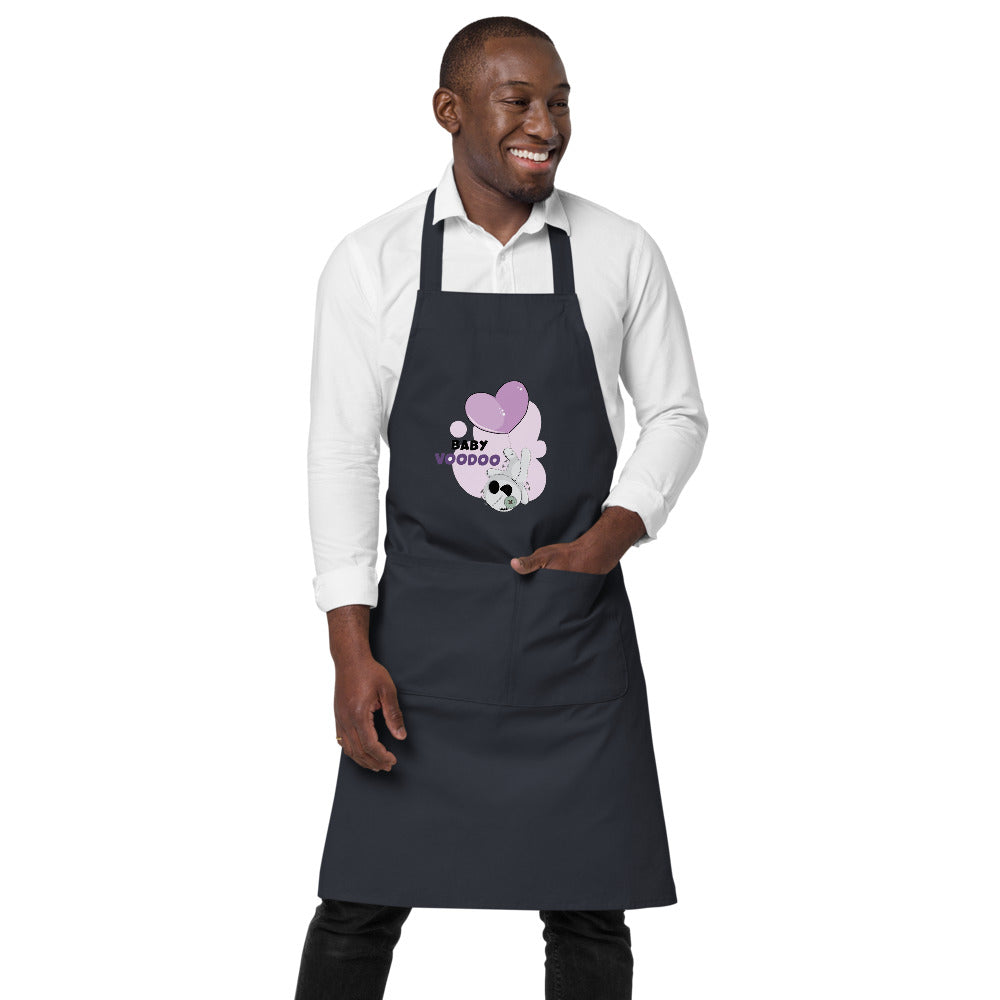 Ted heart - Baby voodoo | Organic Cotton Apron | SOL'S 03569