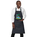 Blue dinosaur | Organic Cotton Apron | SOL'S 03569