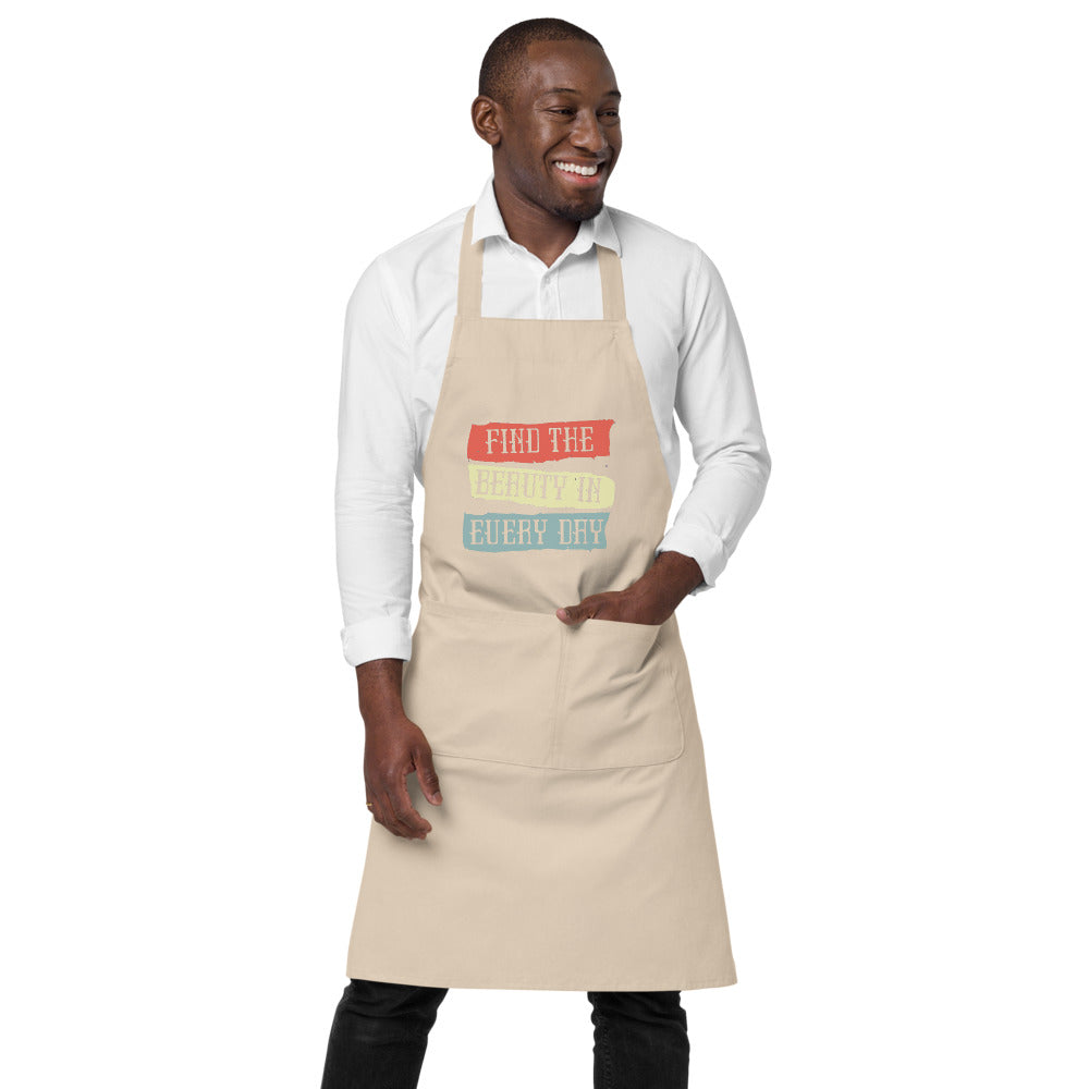 Find the beauty in every day | Organic Cotton Apron | SOL'S 03569