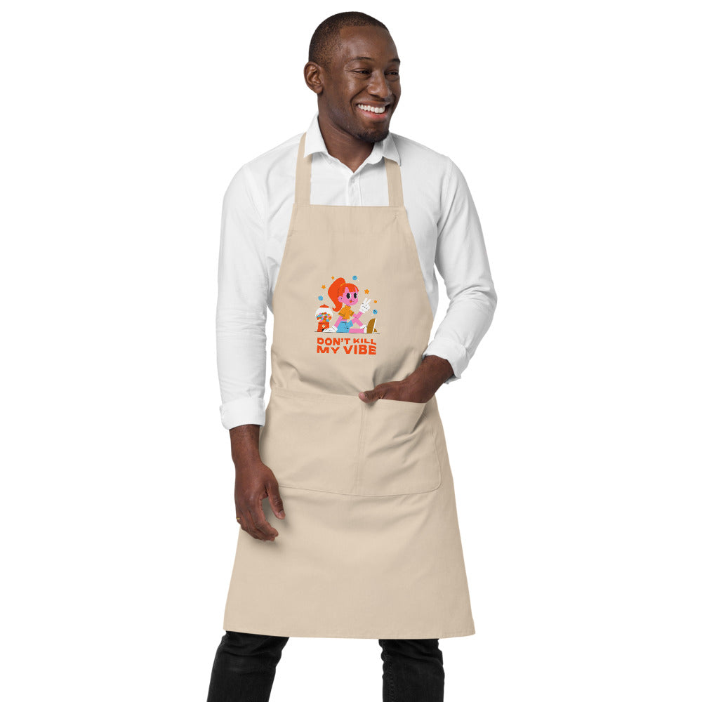 Don't kill my vide | Organic Cotton Apron | SOL'S 03569
