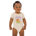 Orange fox - Ẹnoy the day | Organic Cotton Baby Bodysuit | Babybugz BZ10