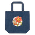 Good vides | Organic Denim Tote Bag | Mantis M196
