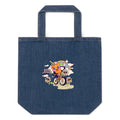Stay fresh | Organic Denim Tote Bag | Mantis M196