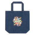 Baby shower | Organic Denim Tote Bag | Mantis M196