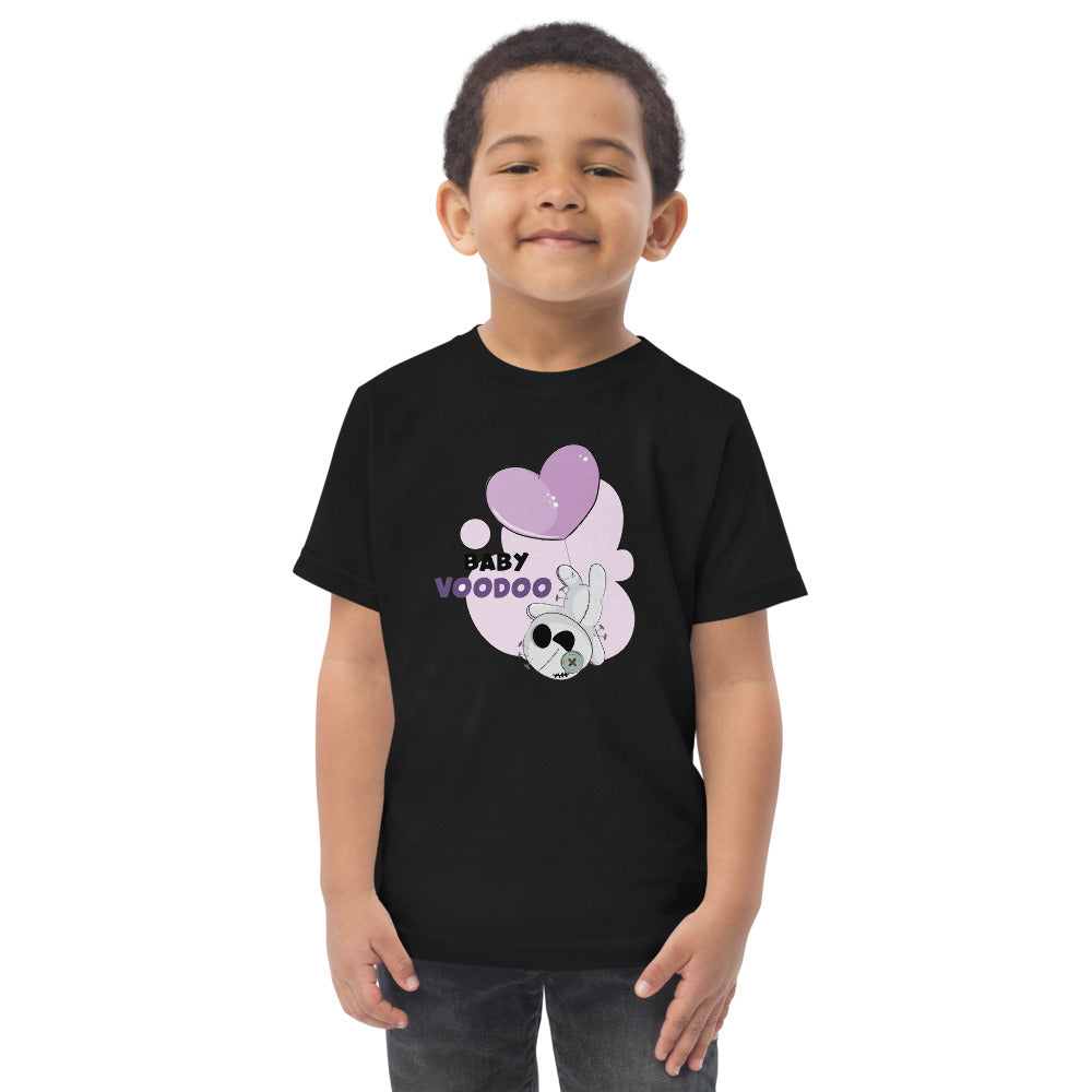 Ted heart - Baby voodoo | Toddler Jersey T-Shirt | Rabbit Skins 3321
