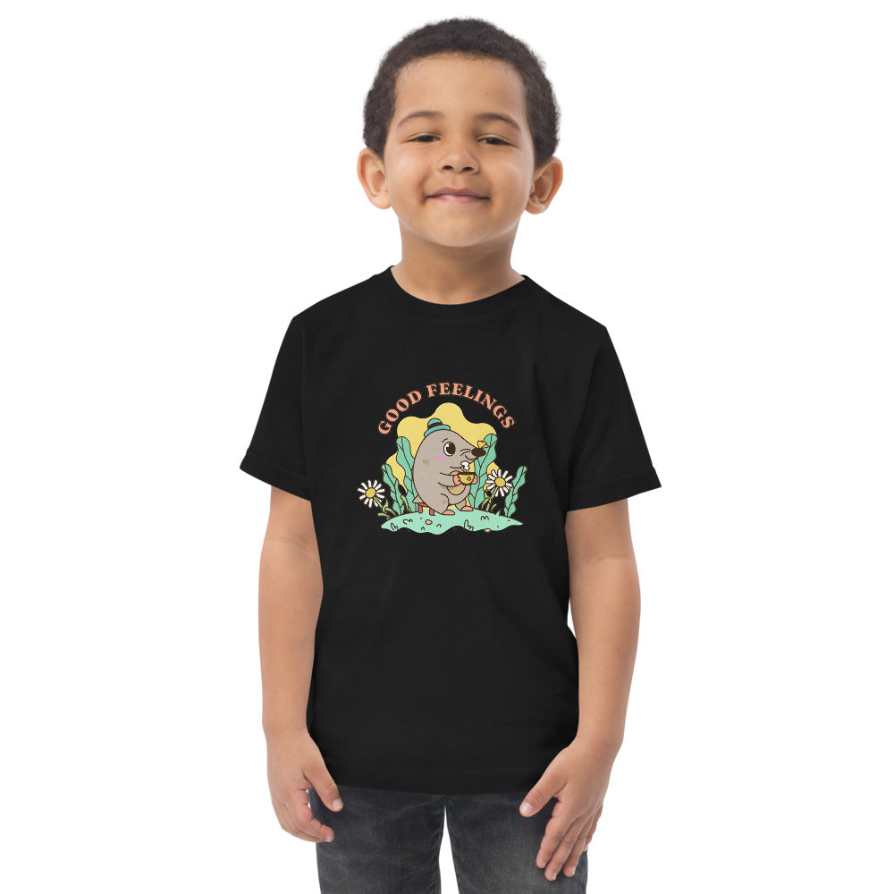 Good feelings | Toddler Jersey T-Shirt | Rabbit Skins 3321