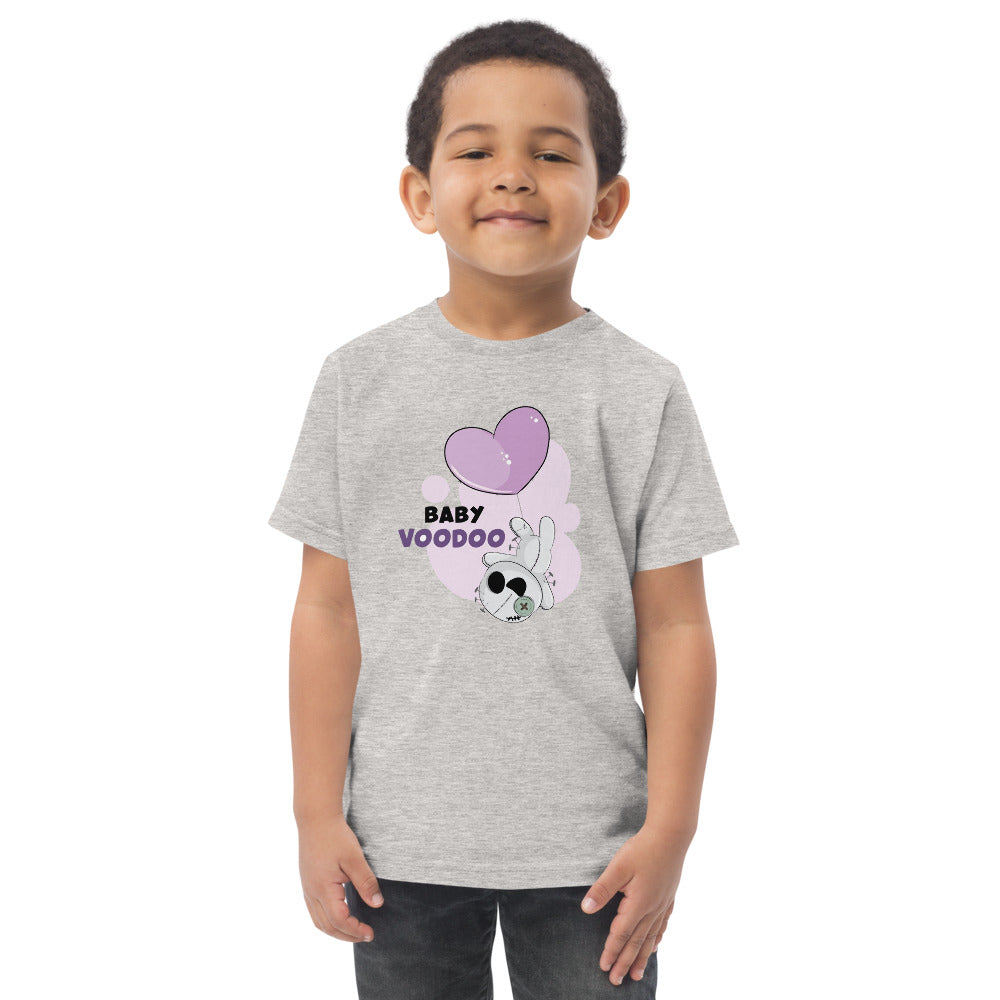 Ted heart - Baby voodoo | Toddler Jersey T-Shirt | Rabbit Skins 3321