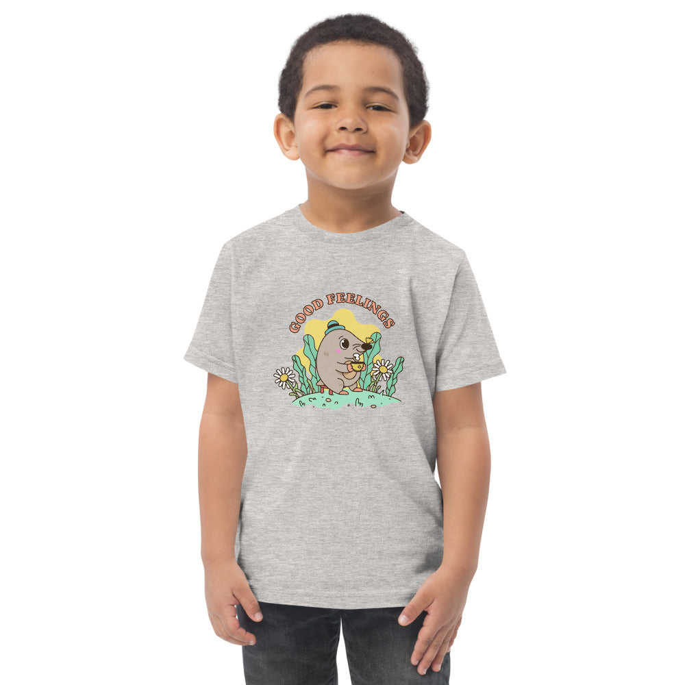 Good feelings | Toddler Jersey T-Shirt | Rabbit Skins 3321