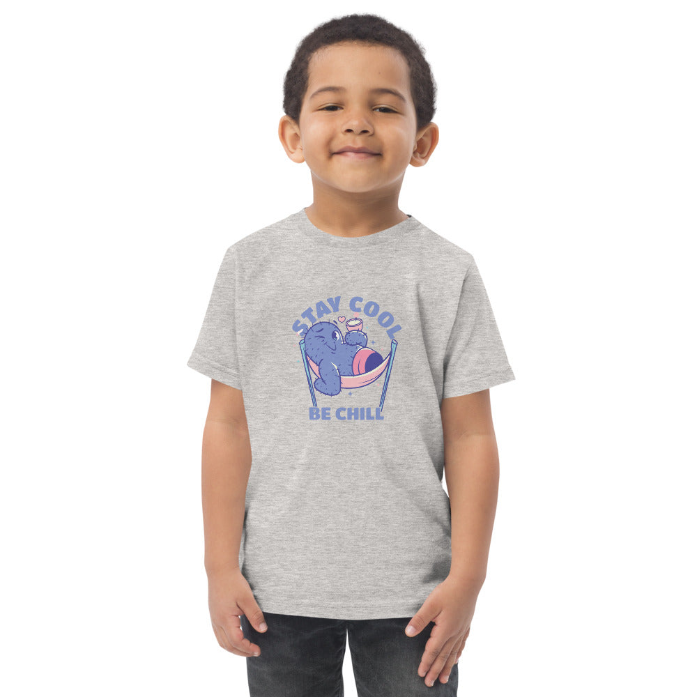 Stay cool be chill | Toddler Jersey T-Shirt | Rabbit Skins 3321