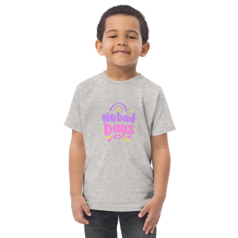 No bad days | Toddler Jersey T-Shirt | Rabbit Skins 3321