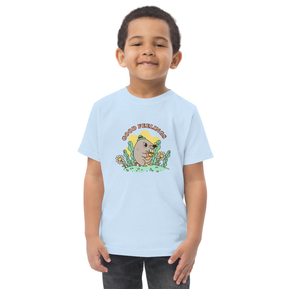 Good feelings | Toddler Jersey T-Shirt | Rabbit Skins 3321