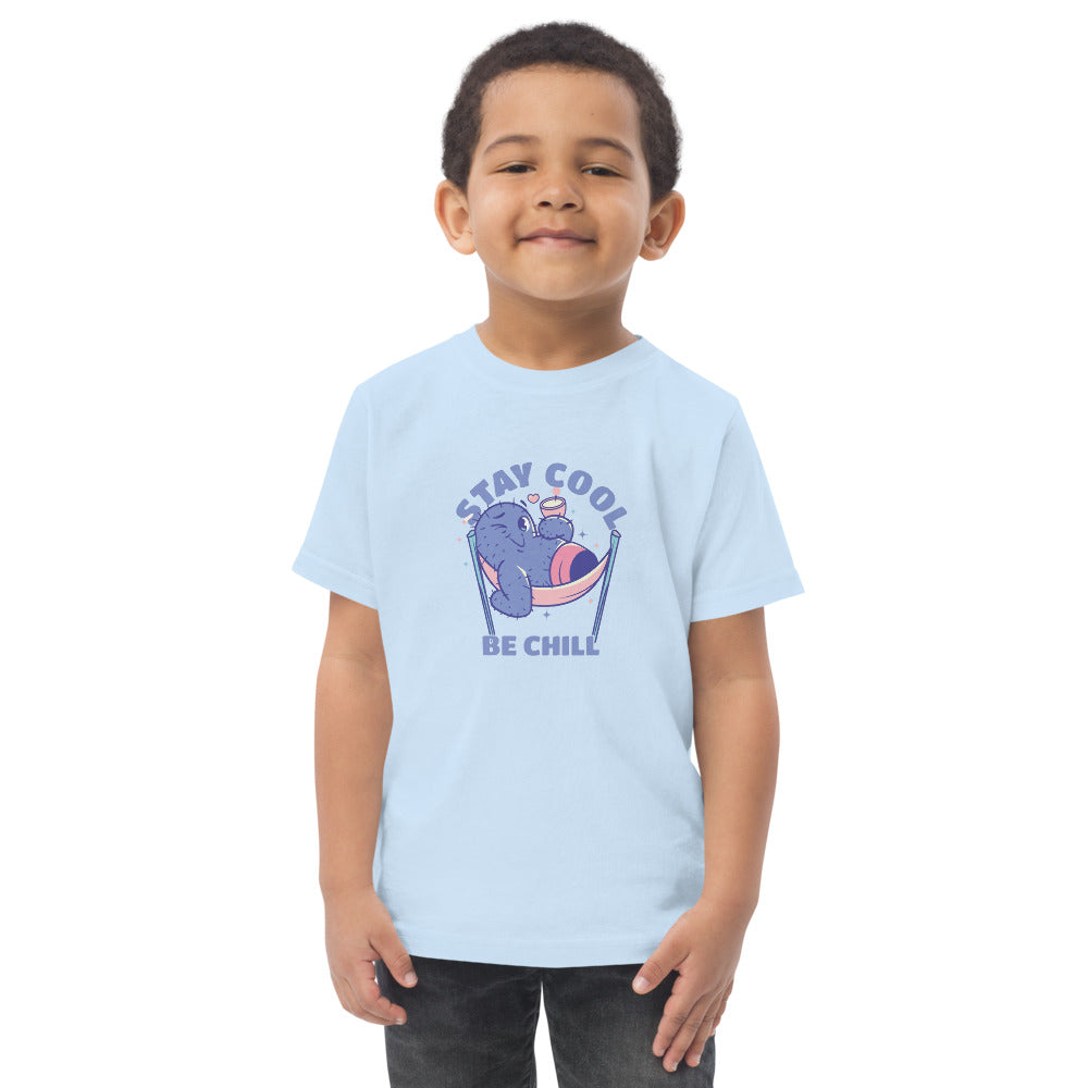 Stay cool be chill | Toddler Jersey T-Shirt | Rabbit Skins 3321