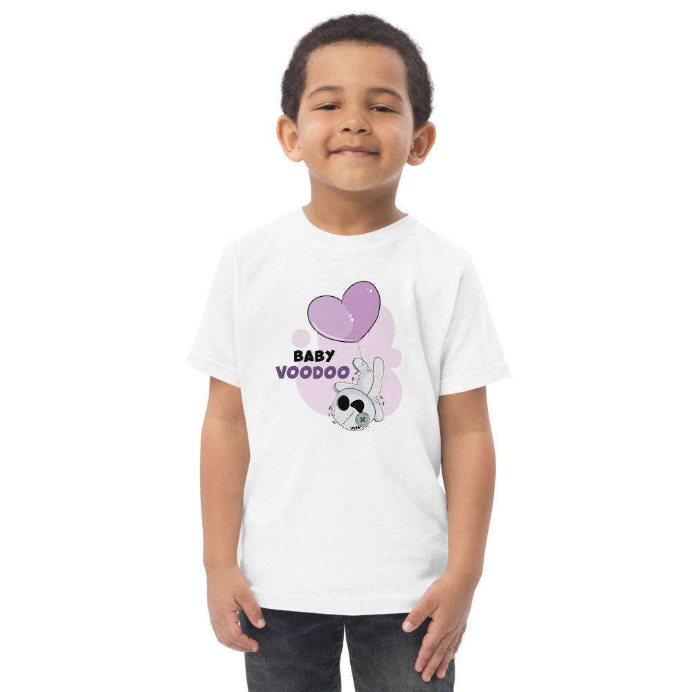 Ted heart - Baby voodoo | Toddler Jersey T-Shirt | Rabbit Skins 3321