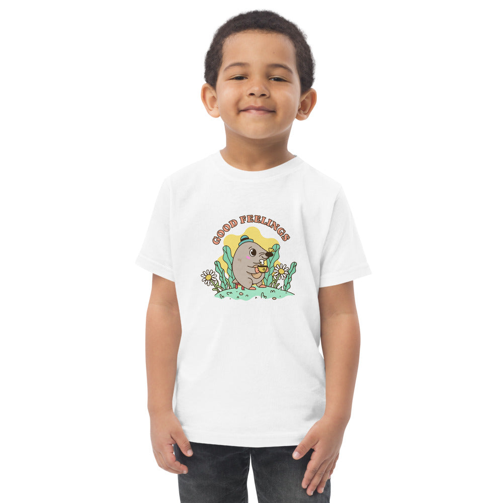 Good feelings | Toddler Jersey T-Shirt | Rabbit Skins 3321