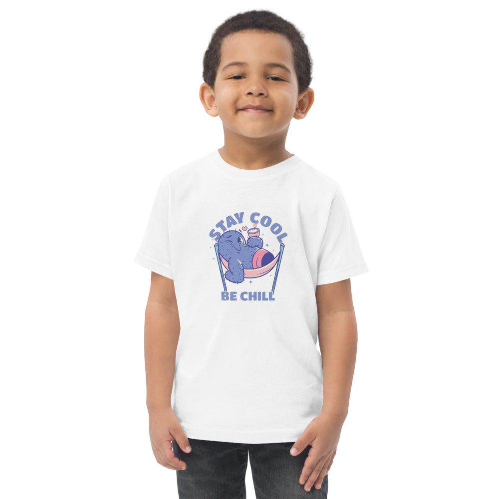 Stay cool be chill | Toddler Jersey T-Shirt | Rabbit Skins 3321