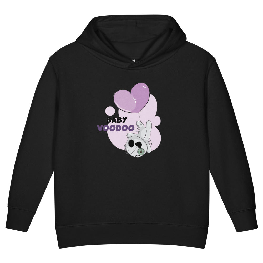 Ted heart - Baby voodoo | Toddler Pullover Fleece Hoodie | Rabbit Skins 3326