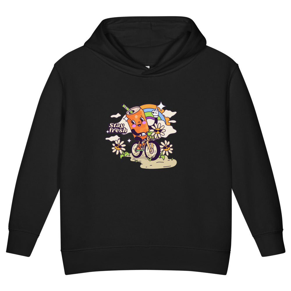 Stay fresh | Toddler Pullover Fleece Hoodie | Rabbit Skins 3326