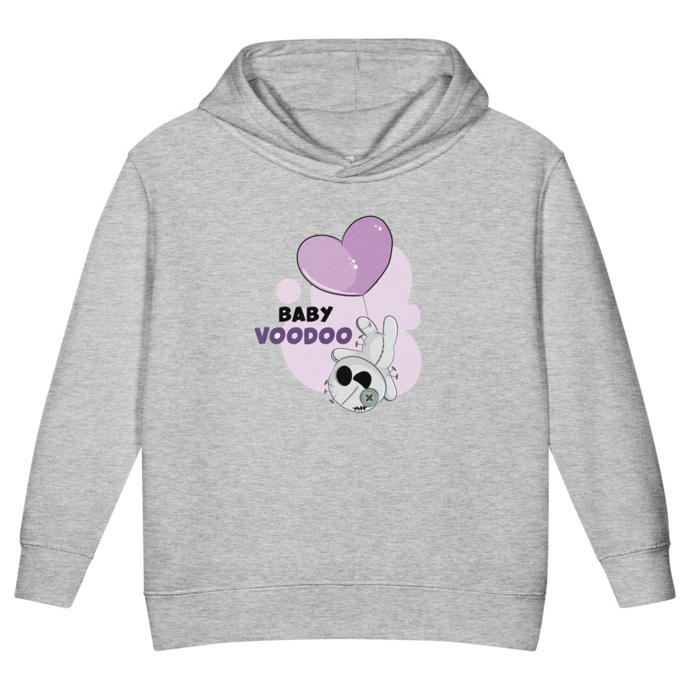 Ted heart - Baby voodoo | Toddler Pullover Fleece Hoodie | Rabbit Skins 3326