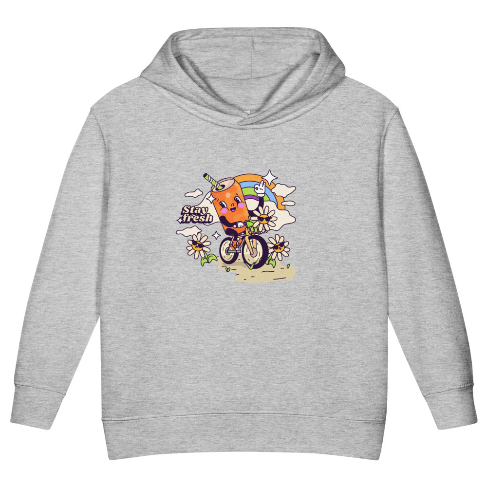 Stay fresh | Toddler Pullover Fleece Hoodie | Rabbit Skins 3326