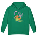 Orange fox - Ẹnoy the day | Toddler Pullover Fleece Hoodie | Rabbit Skins 3326