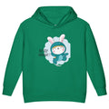 Green rabbit - HIP HIP HOORAAAY | Toddler Pullover Fleece Hoodie | Rabbit Skins 3326
