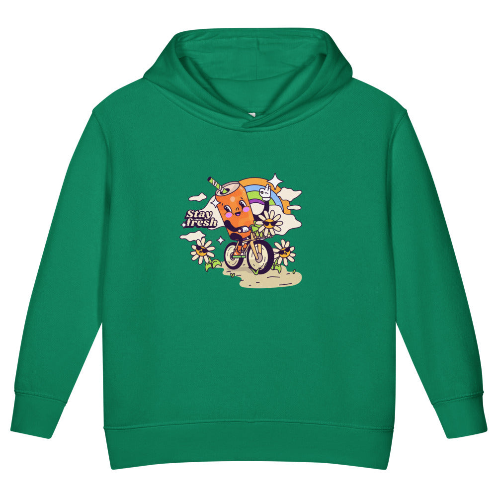 Stay fresh | Toddler Pullover Fleece Hoodie | Rabbit Skins 3326