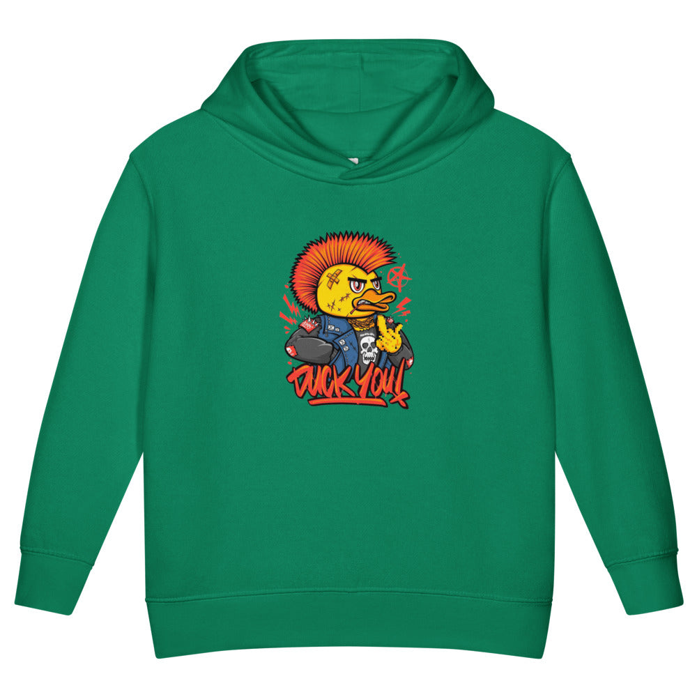 Duck you | Toddler Pullover Fleece Hoodie | Rabbit Skins 3326