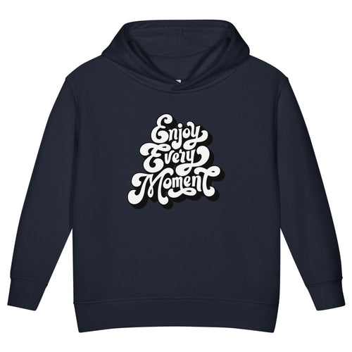 Enjoy every moments white | Toddler Pullover Fleece Hoodie | Rabbit Skins 3326