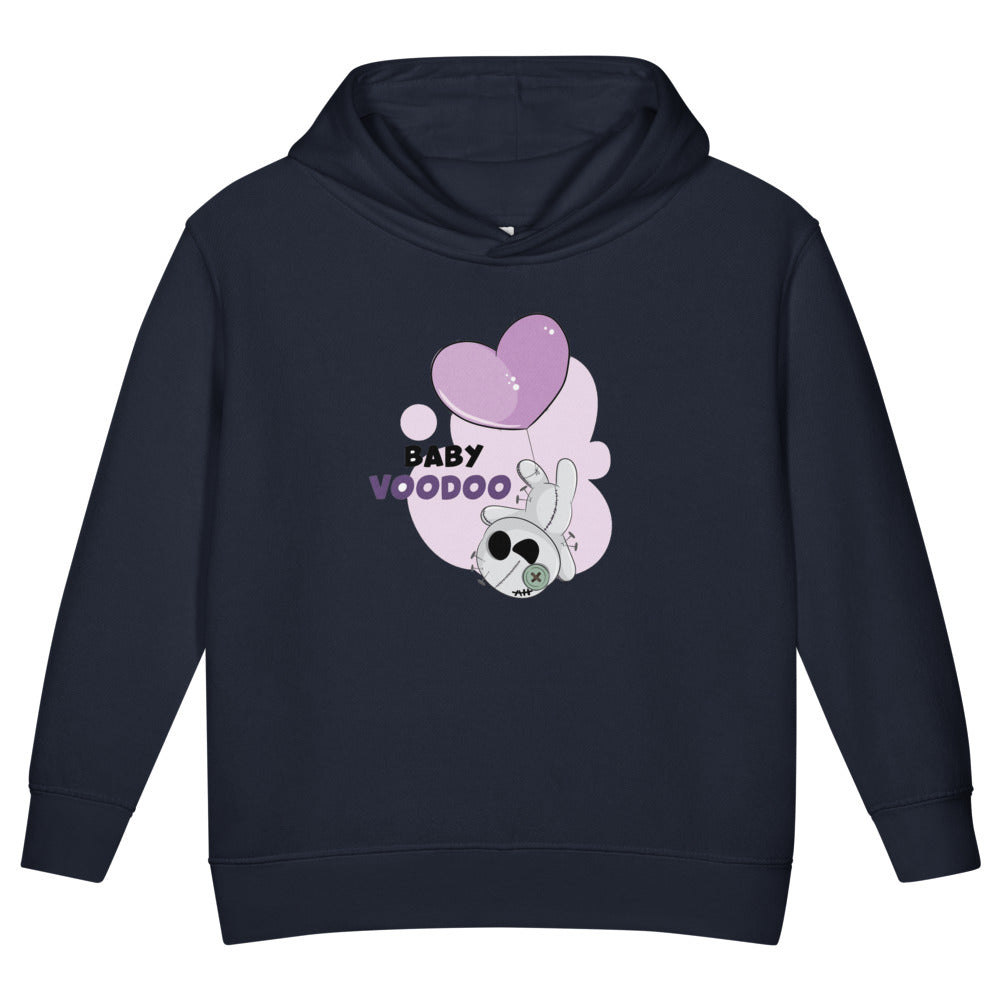 Ted heart - Baby voodoo | Toddler Pullover Fleece Hoodie | Rabbit Skins 3326