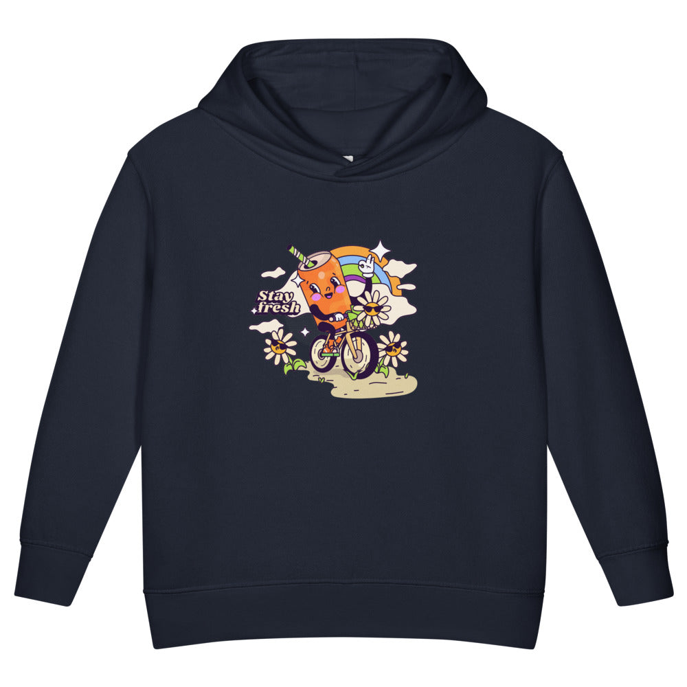 Stay fresh | Toddler Pullover Fleece Hoodie | Rabbit Skins 3326