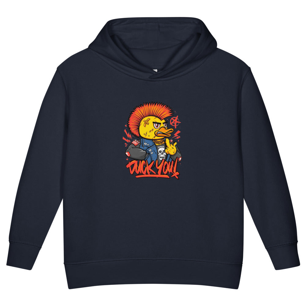 Duck you | Toddler Pullover Fleece Hoodie | Rabbit Skins 3326