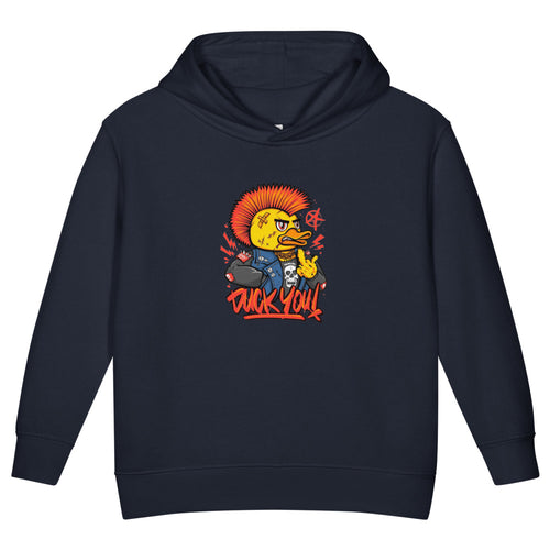 Duck you | Toddler Pullover Fleece Hoodie | Rabbit Skins 3326