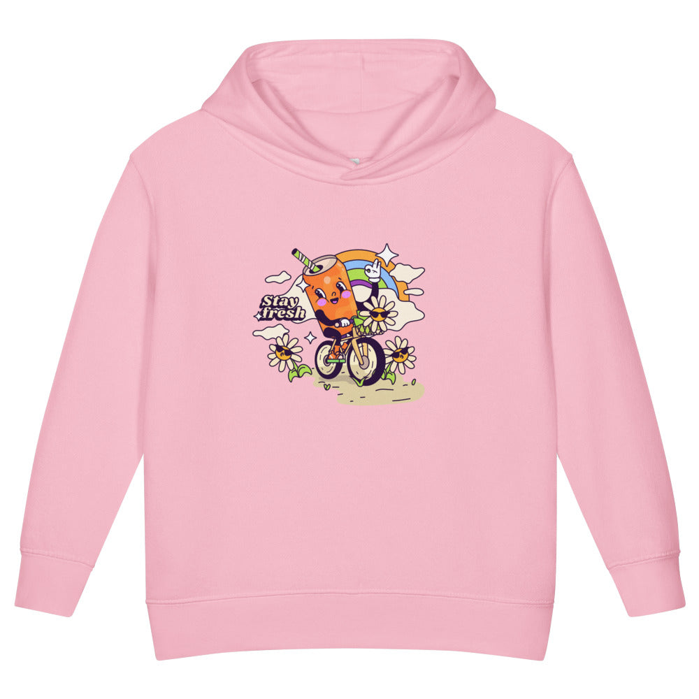 Stay fresh | Toddler Pullover Fleece Hoodie | Rabbit Skins 3326