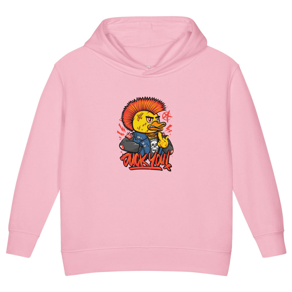 Duck you | Toddler Pullover Fleece Hoodie | Rabbit Skins 3326