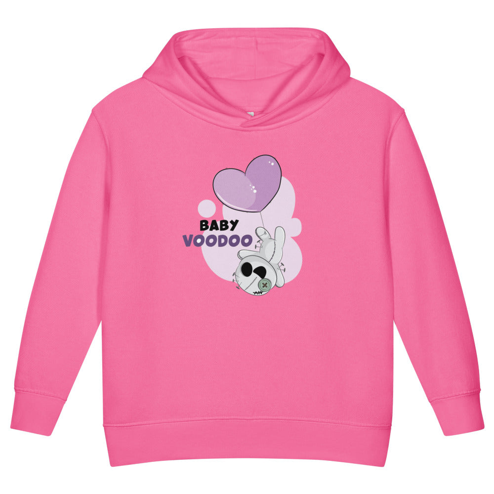 Ted heart - Baby voodoo | Toddler Pullover Fleece Hoodie | Rabbit Skins 3326