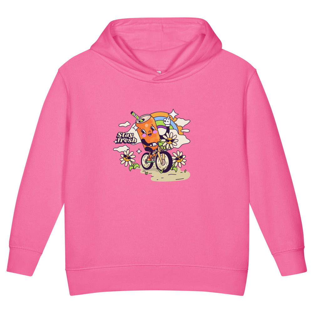 Stay fresh | Toddler Pullover Fleece Hoodie | Rabbit Skins 3326
