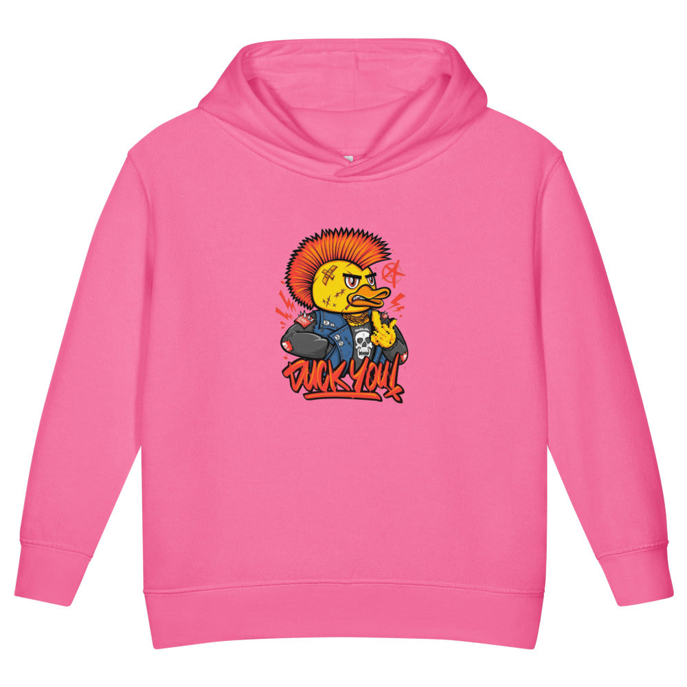 Duck you | Toddler Pullover Fleece Hoodie | Rabbit Skins 3326