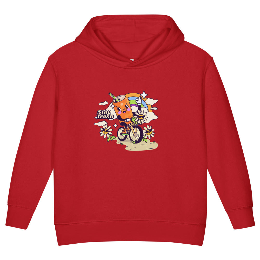 Stay fresh | Toddler Pullover Fleece Hoodie | Rabbit Skins 3326