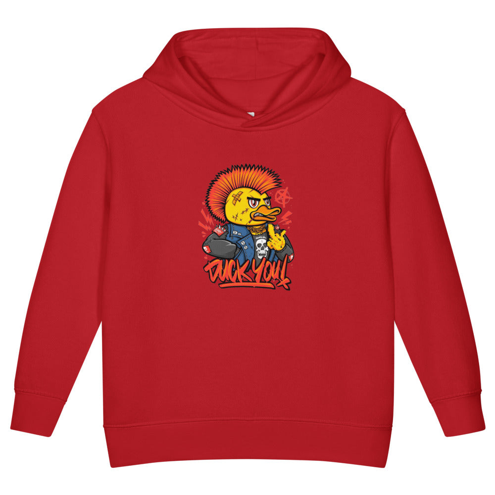 Duck you | Toddler Pullover Fleece Hoodie | Rabbit Skins 3326