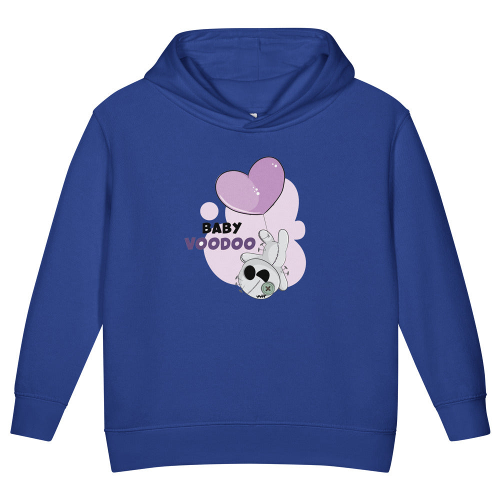 Ted heart - Baby voodoo | Toddler Pullover Fleece Hoodie | Rabbit Skins 3326