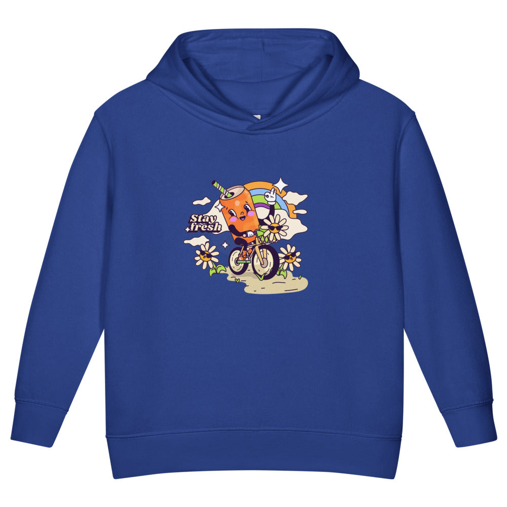 Stay fresh | Toddler Pullover Fleece Hoodie | Rabbit Skins 3326