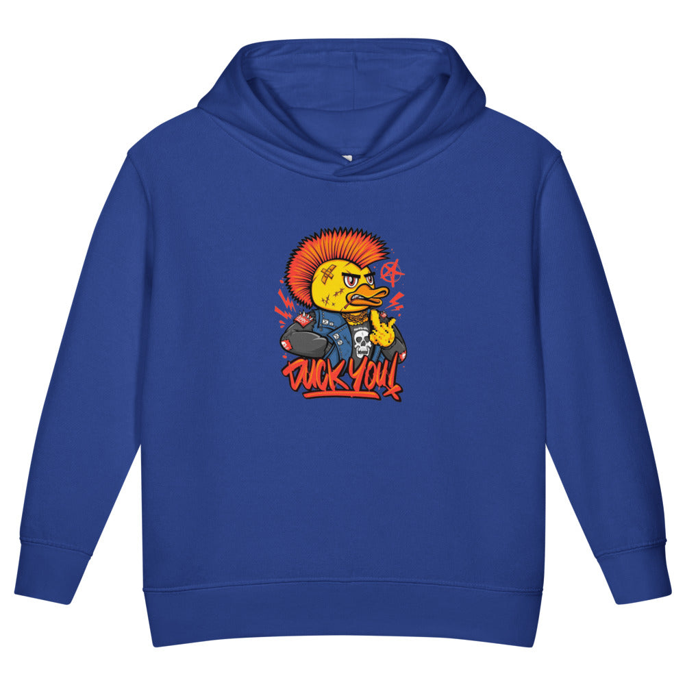 Duck you | Toddler Pullover Fleece Hoodie | Rabbit Skins 3326