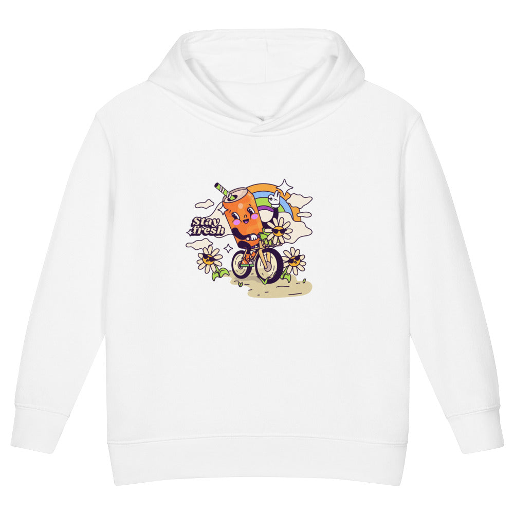 Stay fresh | Toddler Pullover Fleece Hoodie | Rabbit Skins 3326