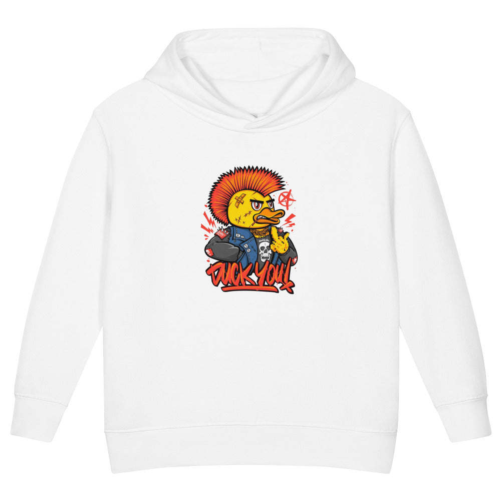 Duck you | Toddler Pullover Fleece Hoodie | Rabbit Skins 3326