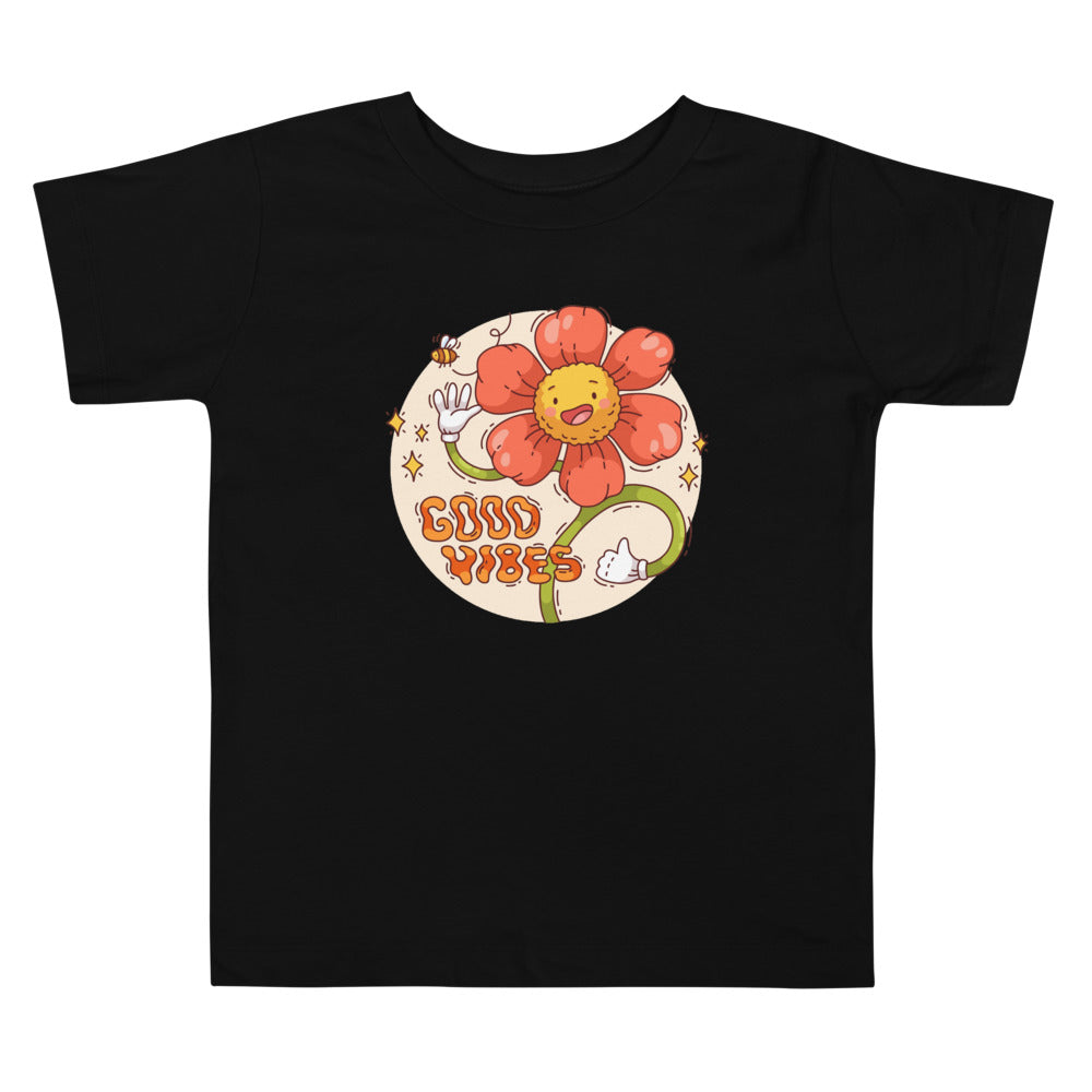 Good vides | Toddler Staple Tee | Bella + Canvas 3001T