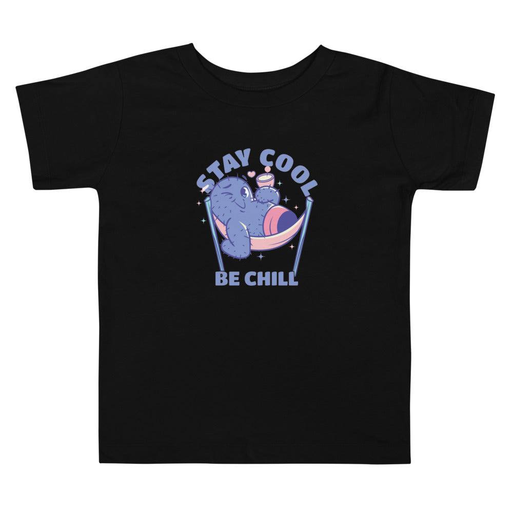 Stay cool be chill | Toddler Staple Tee | Bella + Canvas 3001T