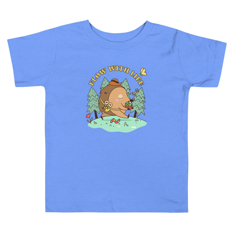 Flow with life | Toddler Staple Tee | Bella + Canvas 3001T
