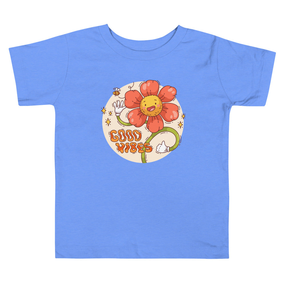 Good vides | Toddler Staple Tee | Bella + Canvas 3001T